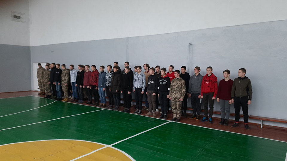 Конкурс строю та маршової пісні до Дня Збройних сил України