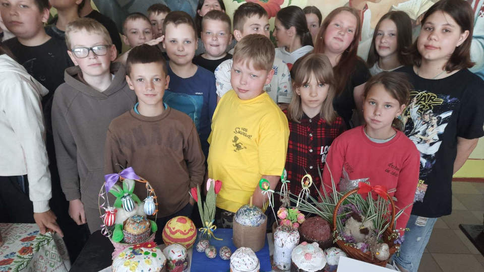 Виставка великодніх композицій